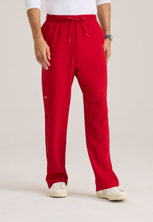 Highland 5-Pocket Scrub Pant - True Red