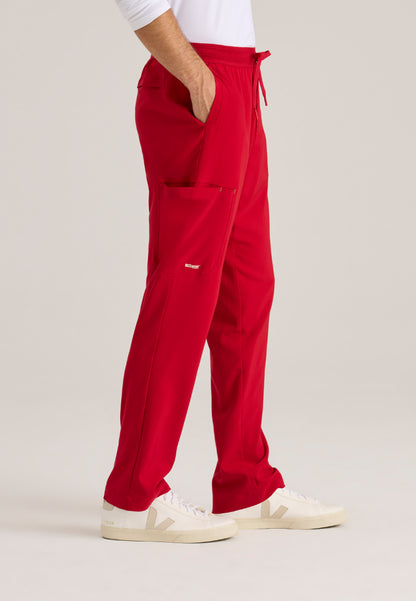 Highland 5-Pocket Scrub Pant - True Red