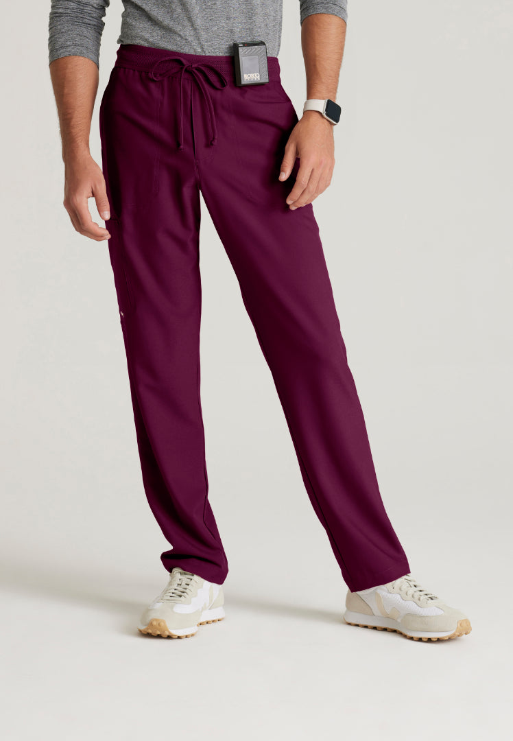 Highland 5-Pocket Scrub Pant - Wine