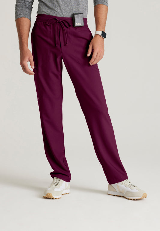 Highland 5-Pocket Scrub Pant - Wine