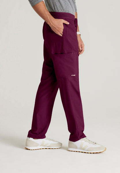 Highland 5-Pocket Scrub Pant - Wine