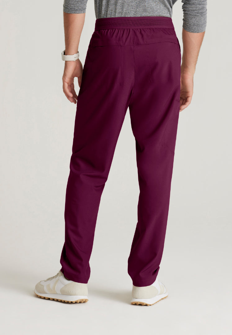 Highland 5-Pocket Scrub Pant - Wine