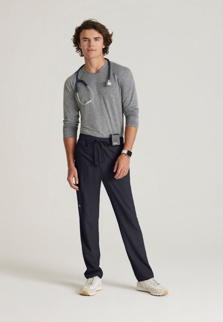 Highland 5-Pocket Scrub Pant - Steel