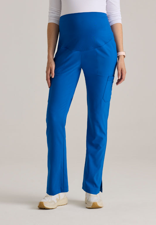 Promise 6-Pocket Maternity Pant - New Royal