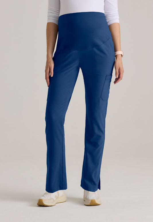 Promise 6-Pocket Maternity Pant - Indigo