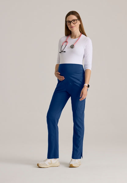 Promise 6-Pocket Maternity Pant - Indigo