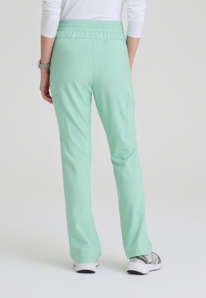 Sky 6-Pocket Flare Leg Scrub Pant - Soft Melon