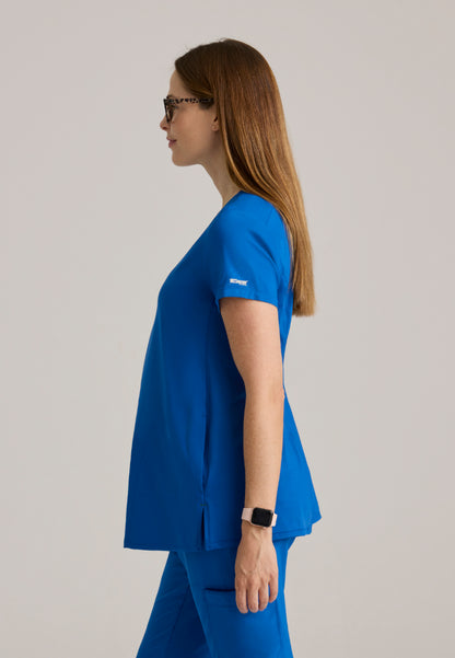 Promise 2-Pocket Maternity Top - New Royal