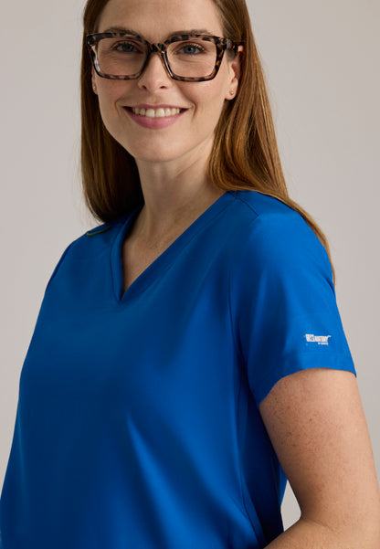 Promise 2-Pocket Maternity Top - New Royal