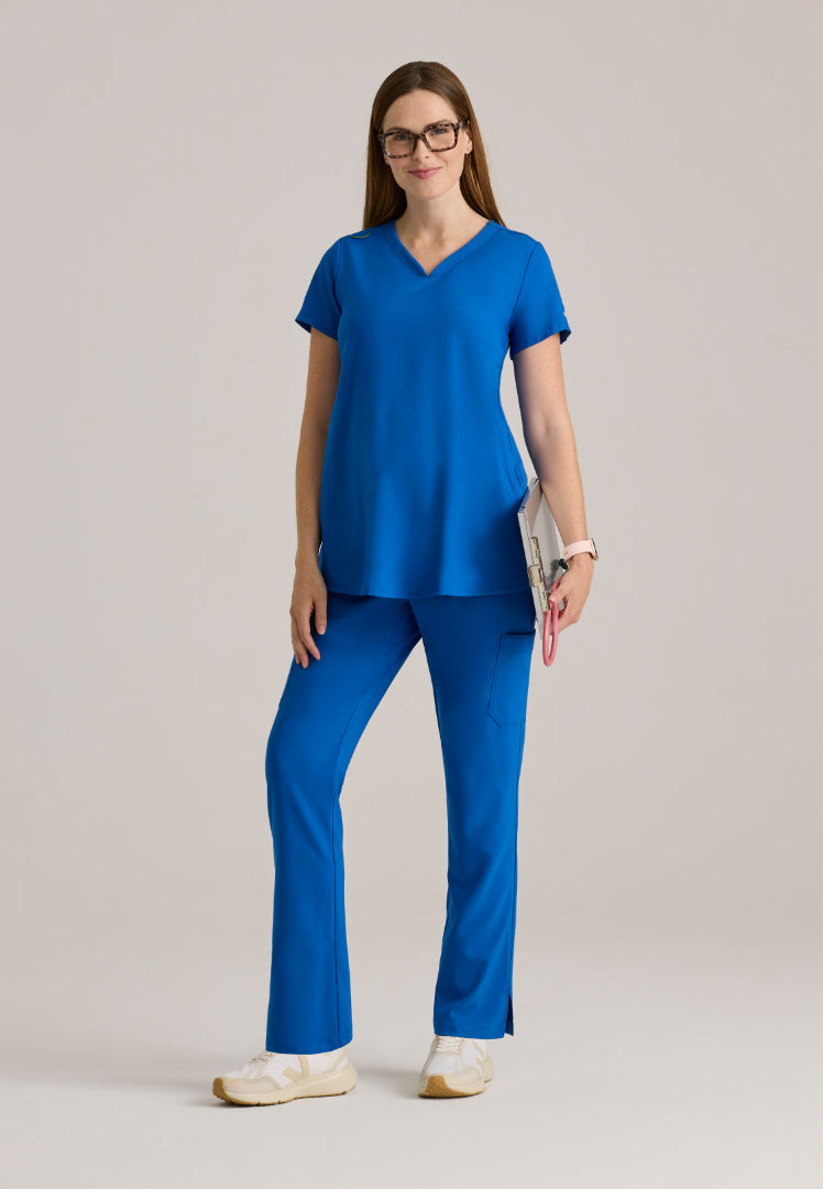 Promise 2-Pocket Maternity Top - New Royal