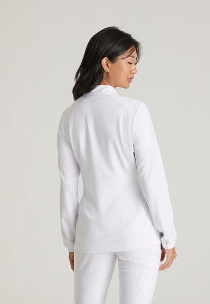 Virtue 3-Pocket Warm-Up Jacket - White
