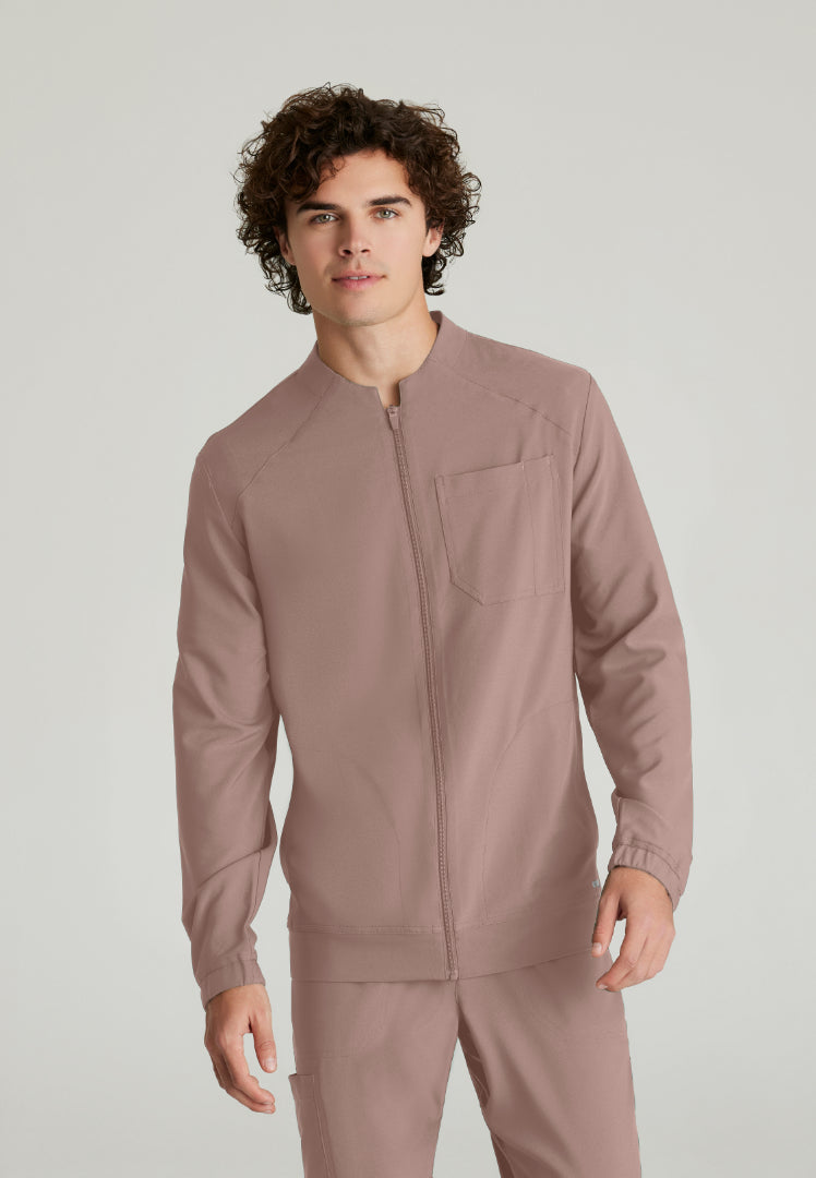 Cycle 3-Pocket Warm-Up Jacket - Driftwood