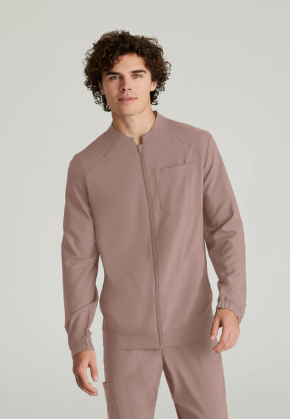 Cycle 3-Pocket Warm-Up Jacket - Driftwood