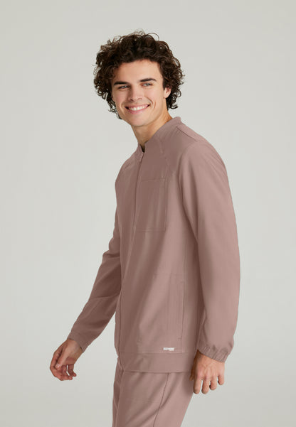 Cycle 3-Pocket Warm-Up Jacket - Driftwood