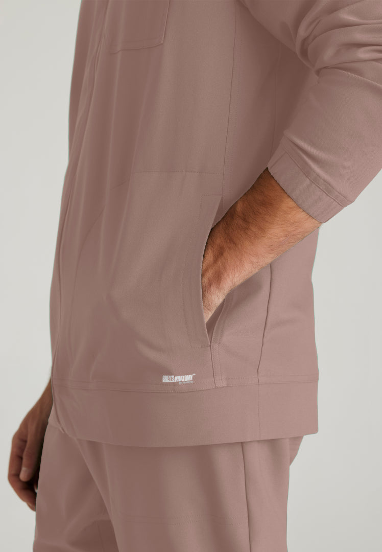 Cycle 3-Pocket Warm-Up Jacket - Driftwood