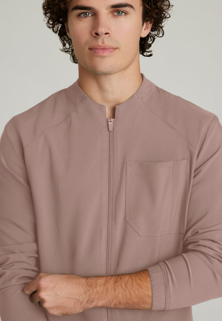 Cycle 3-Pocket Warm-Up Jacket - Driftwood
