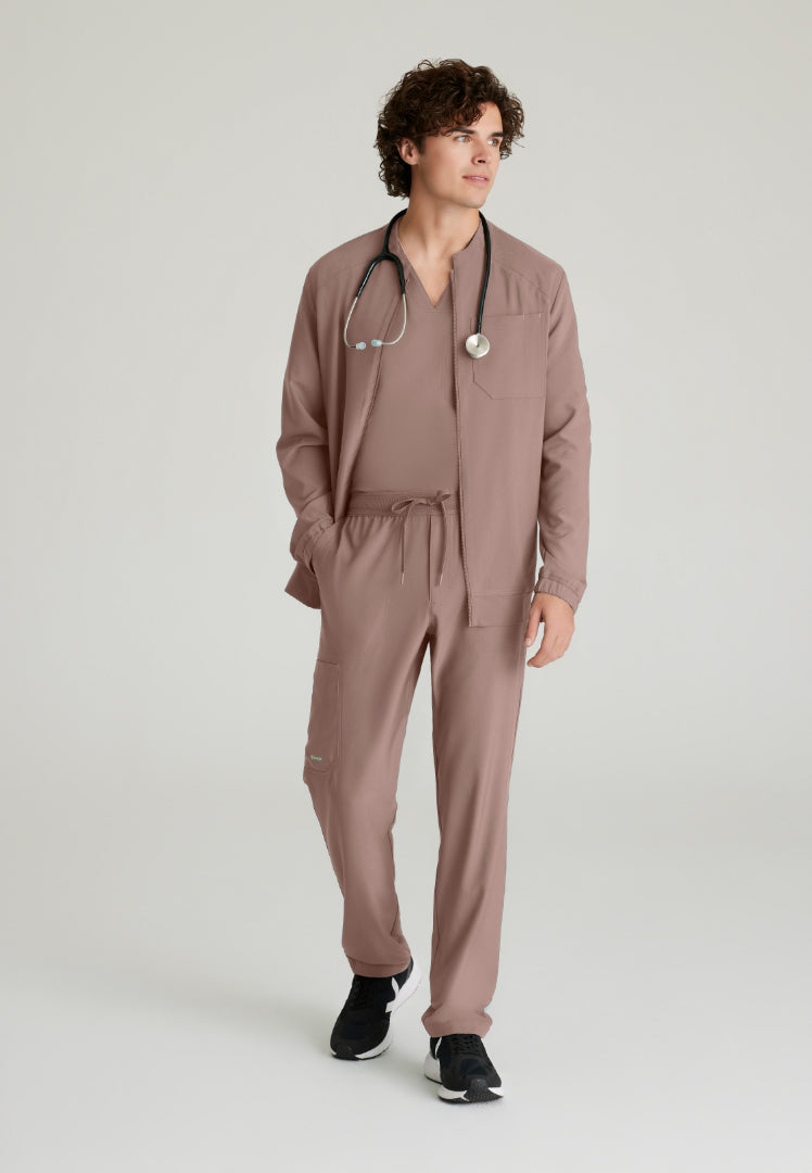 Cycle 3-Pocket Warm-Up Jacket - Driftwood