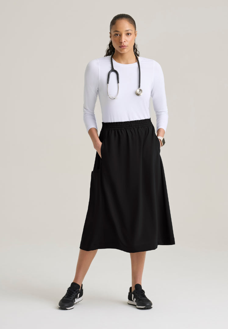 Terran A-Line Skirt - Black