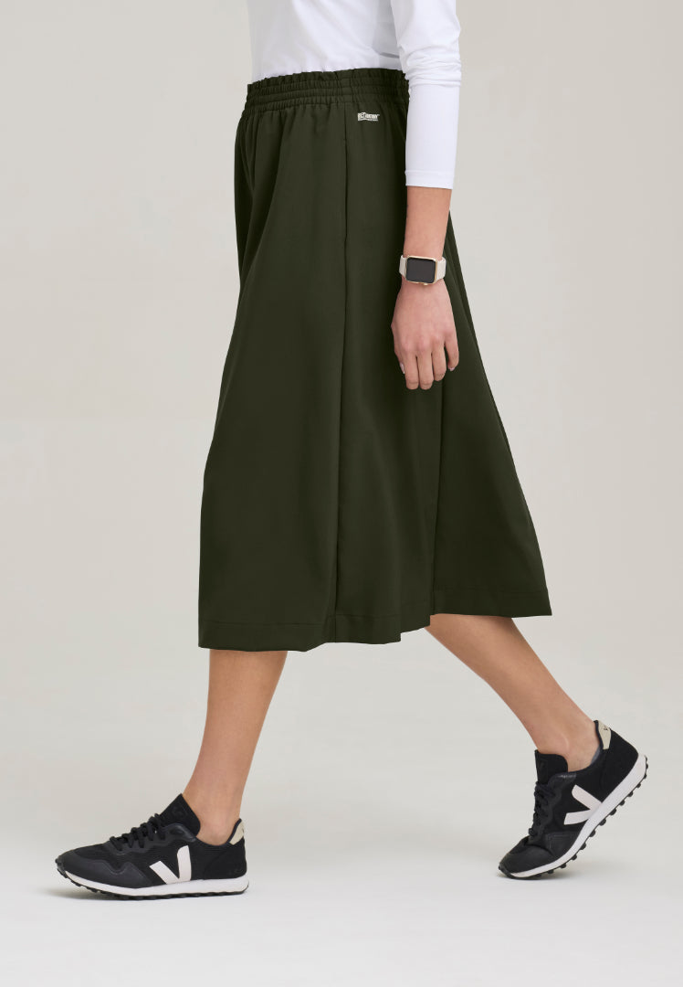 Terran A-Line Skirt - Fern