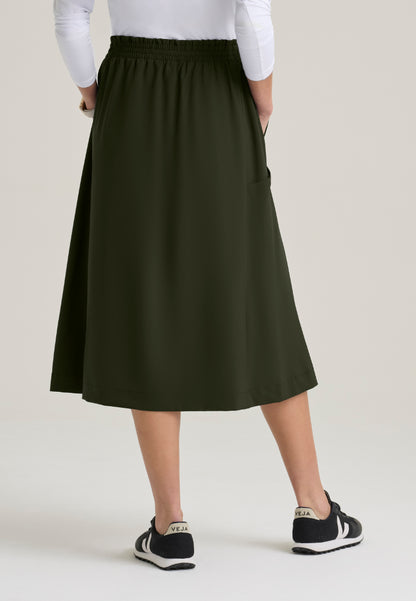 Terran A-Line Skirt - Fern