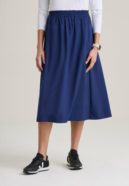 Terran A-Line Skirt - Indigo