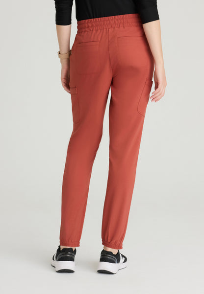 Terra 6-Pocket Mid-Rise Cargo Pant - Sedona Red
