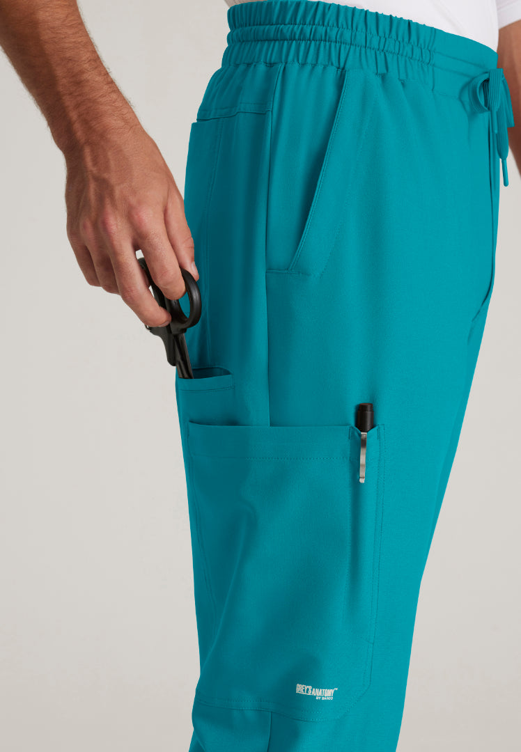 Voyager 5-Pocket Jogger Scrub Pant - Teal