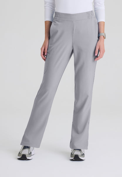 Cosmo 6-Pocket Mid-Rise Tapered Leg Pant - Moonstruck