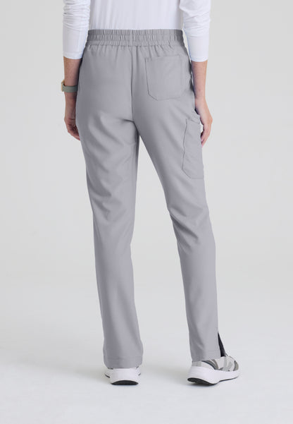 Cosmo 6-Pocket Mid-Rise Tapered Leg Pant - Moonstruck