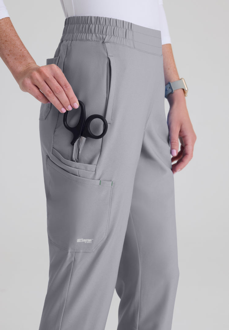 Cosmo 6-Pocket Mid-Rise Tapered Leg Pant - Moonstruck