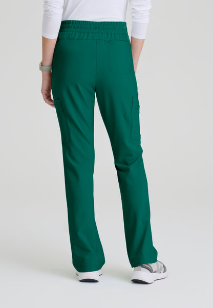 Sky 6-Pocket Flare Leg Scrub Pant - Hunter