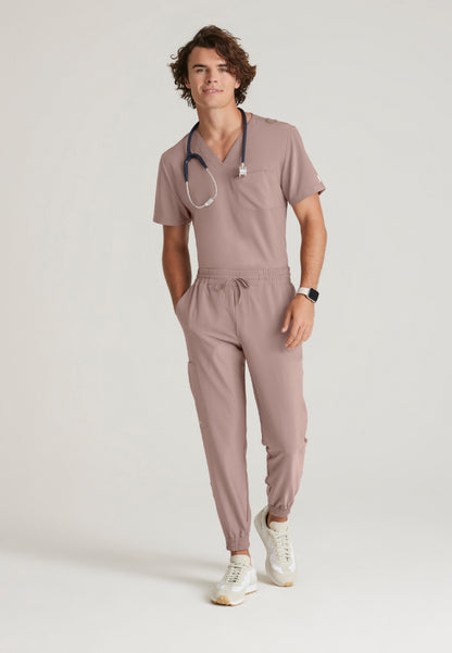 Voyager 5-Pocket Jogger Scrub Pant - Driftwood