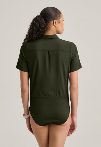 Terran 2-Pocket Bodysuit - Fern