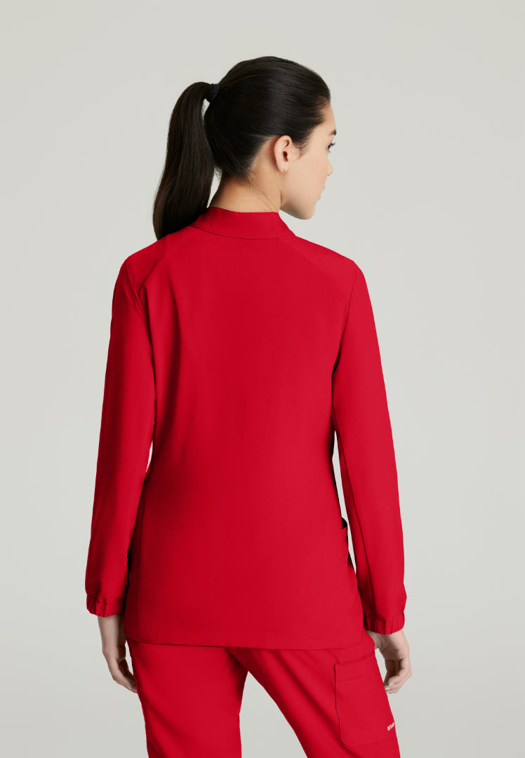 Virtue 3-Pocket Warm-Up Jacket - True Red