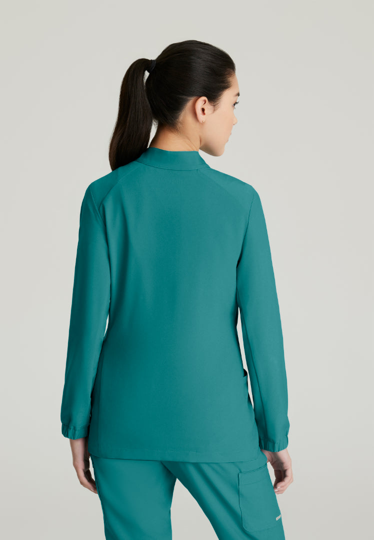 Virtue 3-Pocket Warm-Up Jacket - Teal