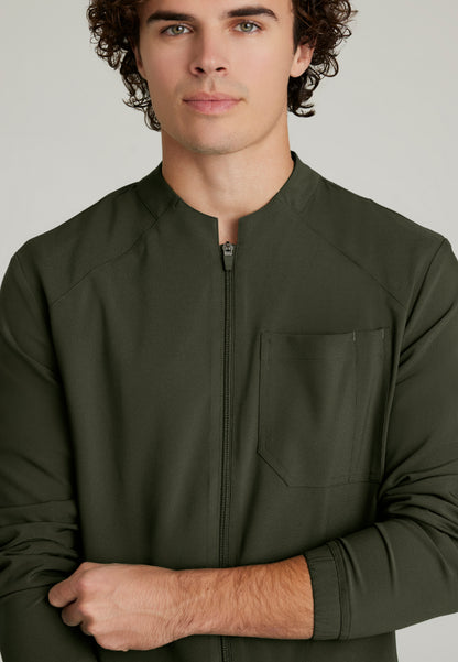 Cycle 3-Pocket Warm-Up Jacket - Fern