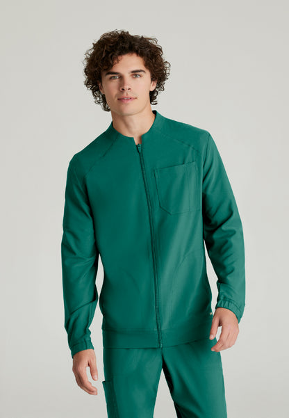Cycle 3-Pocket Warm-Up Jacket - Hunter