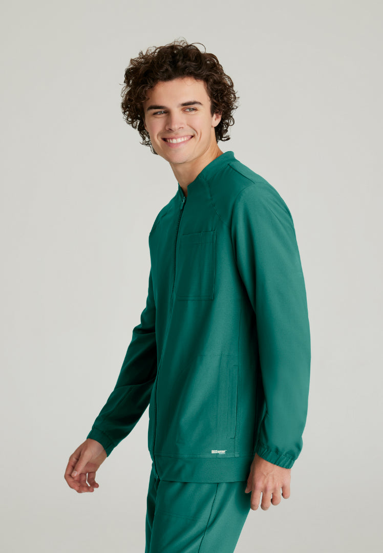 Cycle 3-Pocket Warm-Up Jacket - Hunter