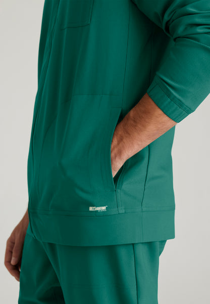 Cycle 3-Pocket Warm-Up Jacket - Hunter