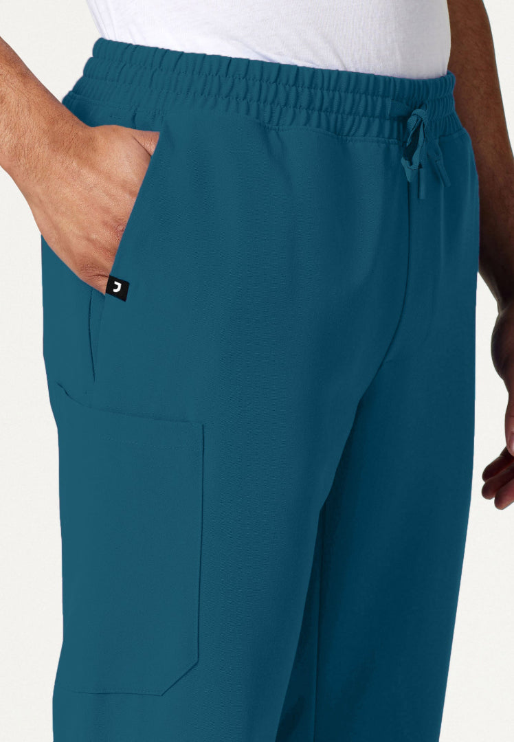 Rhodes Everyday Straight-Leg Scrub Pant - Caribbean Blue