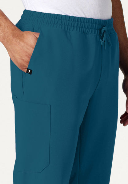 Rhodes Everyday Straight-Leg Scrub Pant - Caribbean Blue