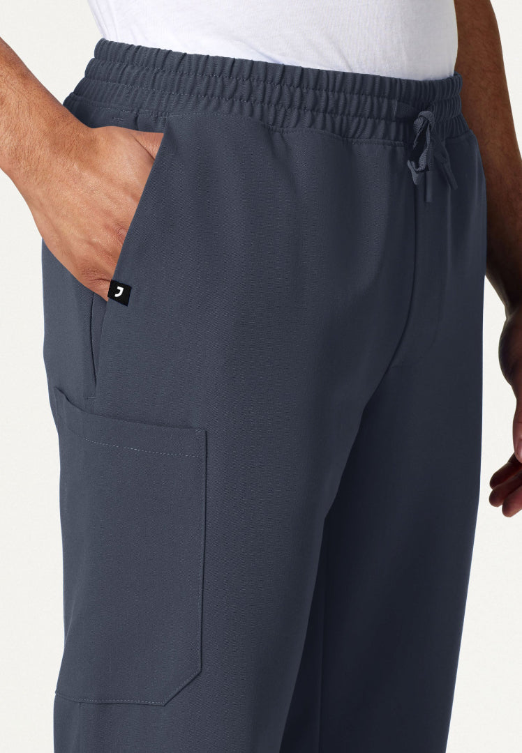 Pantalón médico Rhodes Everyday de pierna recta - Gris carbón