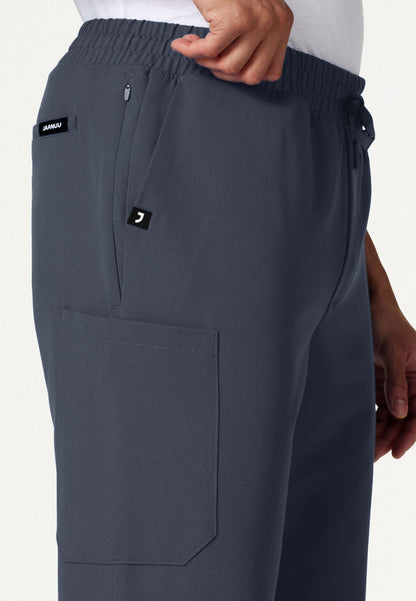 Pantalón médico Rhodes Everyday de pierna recta - Gris carbón