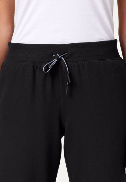 Xenos Essential Knit-Waist Scrub Pant - Black