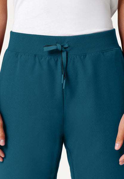 Pantalón médico Xenos Essential Knit-Waist - Azul Caribe