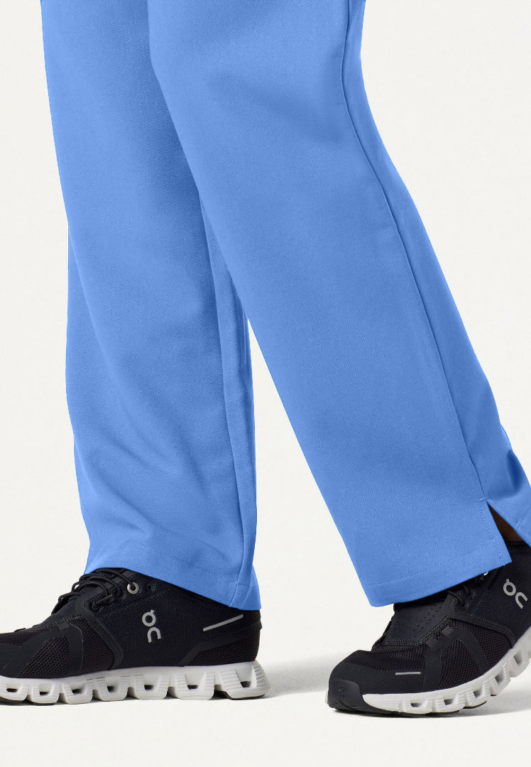 Pantalón médico Xenos Essential Knit-Waist - Azul cielo