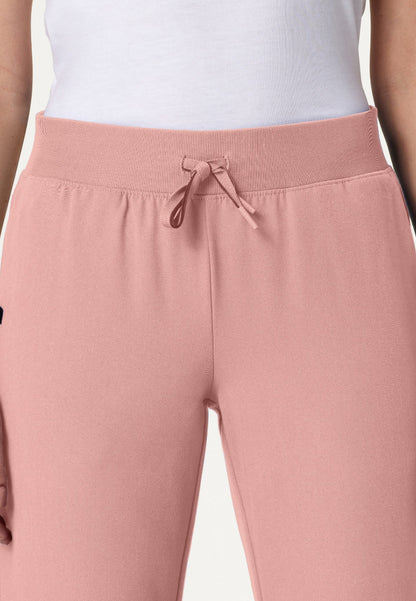 Pantalón médico Xenos Essential Knit-Waist - Malva