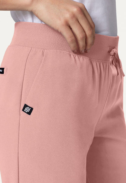 Pantalón médico Xenos Essential Knit-Waist - Malva