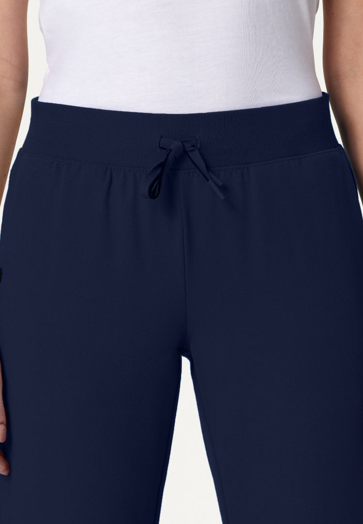 Pantalón médico Xenos Essential Knit-Waist - Azul marino medianoche