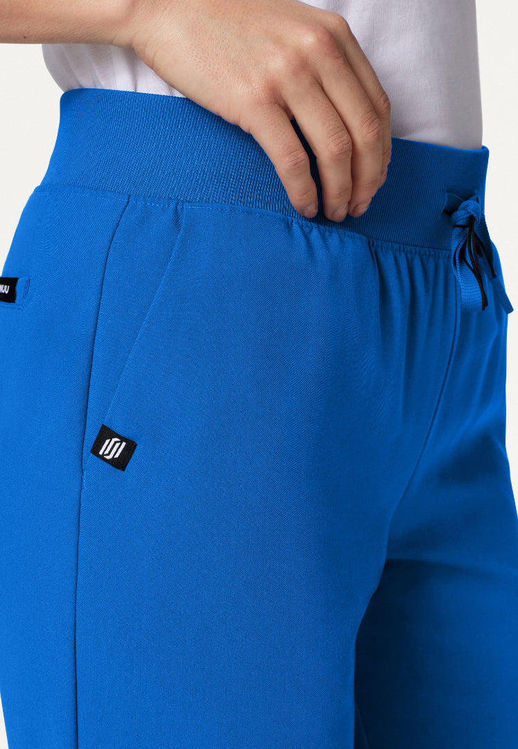 Pantalón médico Xenos Essential Knit-Waist - Azul rey